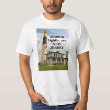 Absecon Lighthouse  New Jersey T-shirt by LighthouseGuy at Zazzle
