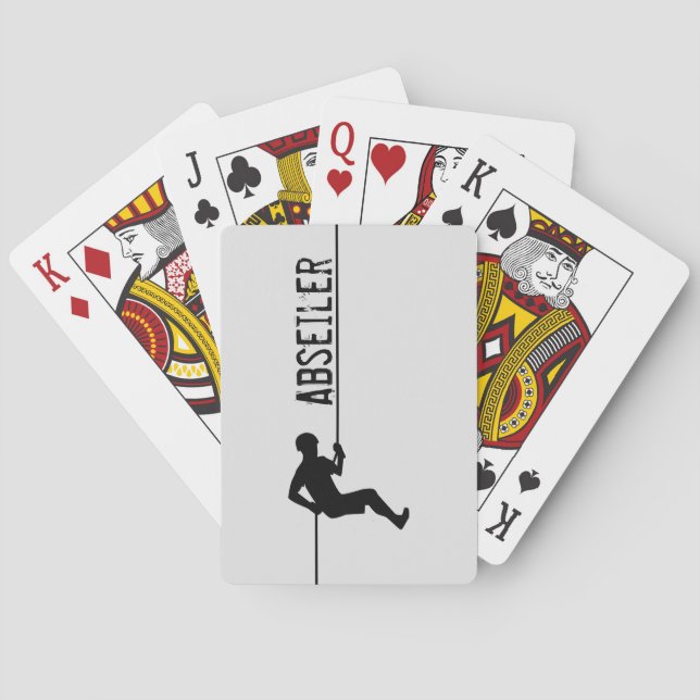 Abseiler Poker Cards (Back)