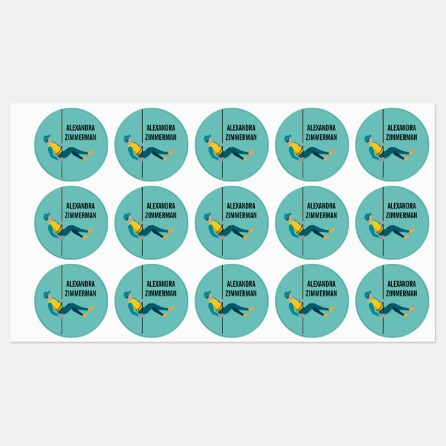 Abseiling Labels (Sheet)