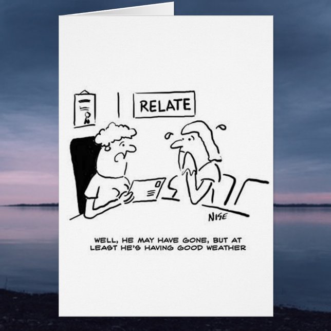 Absent Husband Sends a Postcard. Cards (Creator Uploaded)