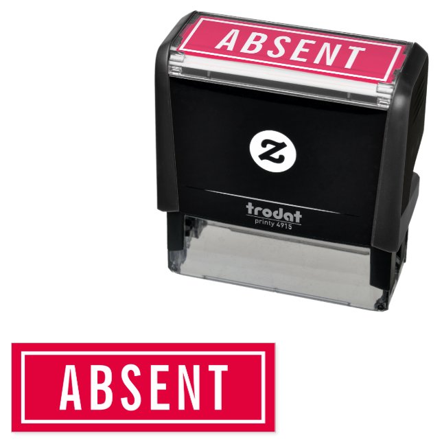 Absent Self-inking Stamp (In Situ)