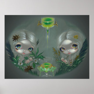 Absinthe : Anise and Artemisia ART PRINT fairy