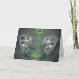 "Absinthe: Anise and Artemisia" Greeting Card