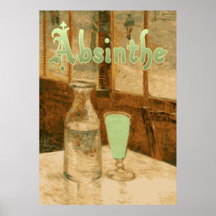 Absinthe Art Nouveau Advertisement Poster