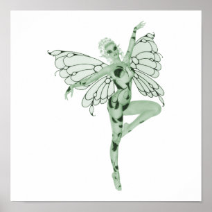 Absinthe Art Signature Green Fairy 7 Poster