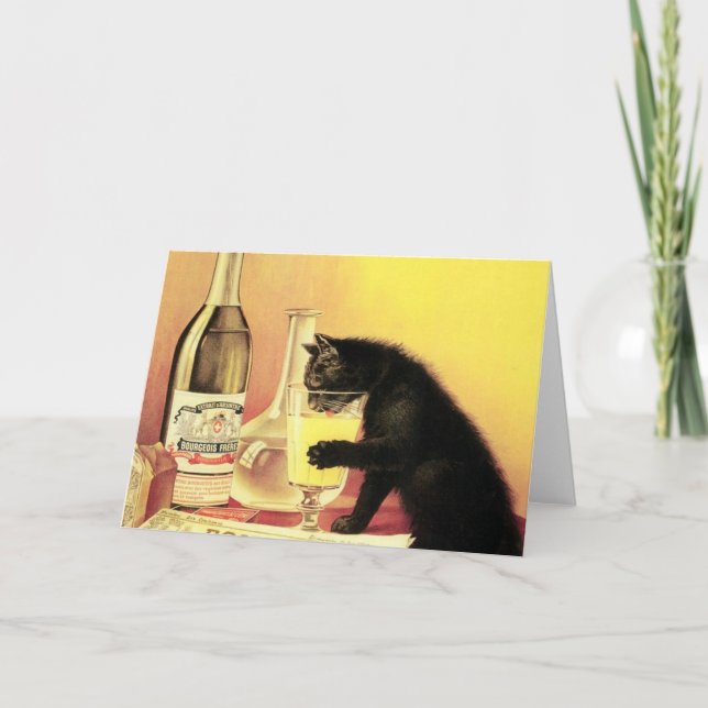 Absinthe Bourgeois Card (Front)