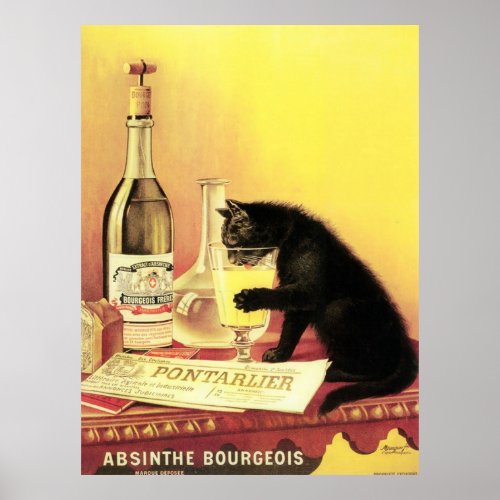 Absinthe Bourgeois Poster