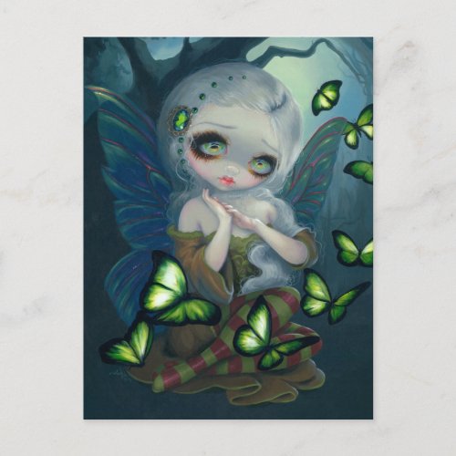 Absinthe Butterflies Postcard