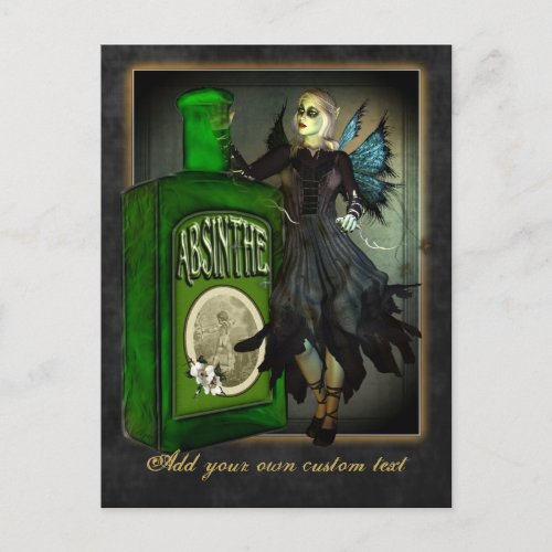 Absinthe Facerie Postcard