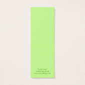 Absinthe Fairy Bookmark - La Fée Verte (Back)