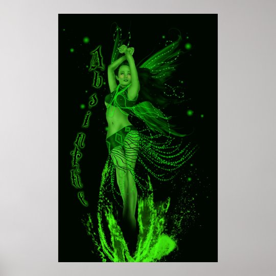 absinthe fairy poster | Zazzle.com