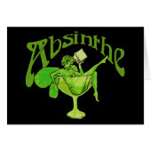 Absinthe Girl In Glass (Front Horizontal)