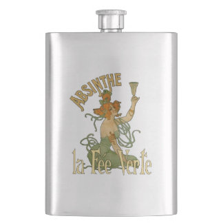 Absinthe Green Fairy La Fee Verte,Poster Steampunk Flask