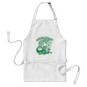 Absinthe Green Fairy Lady Adult Apron