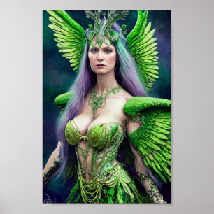 Absinthe Green Fairy Poster