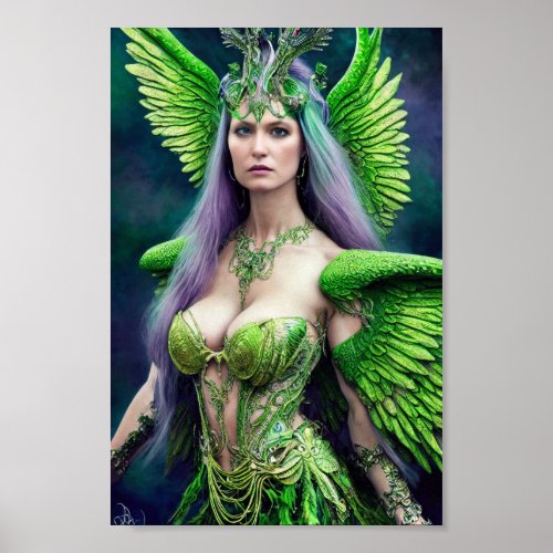 Absinthe Green Fairy  Poster