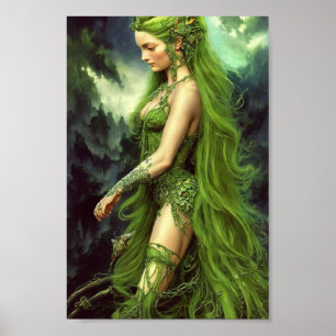 Absinthe Green Fairy Poster