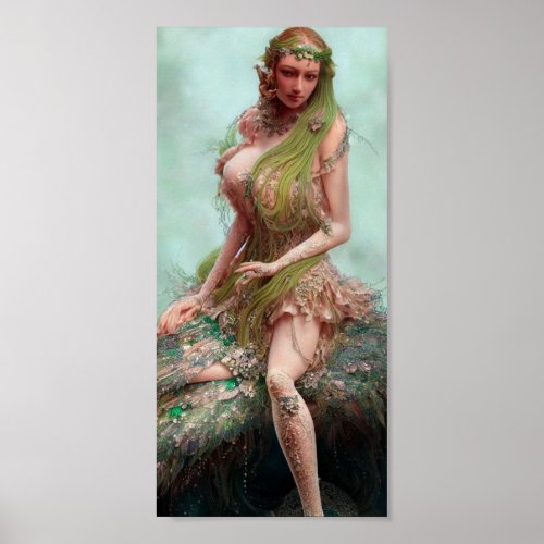 Absinthe Green Fairy Poster