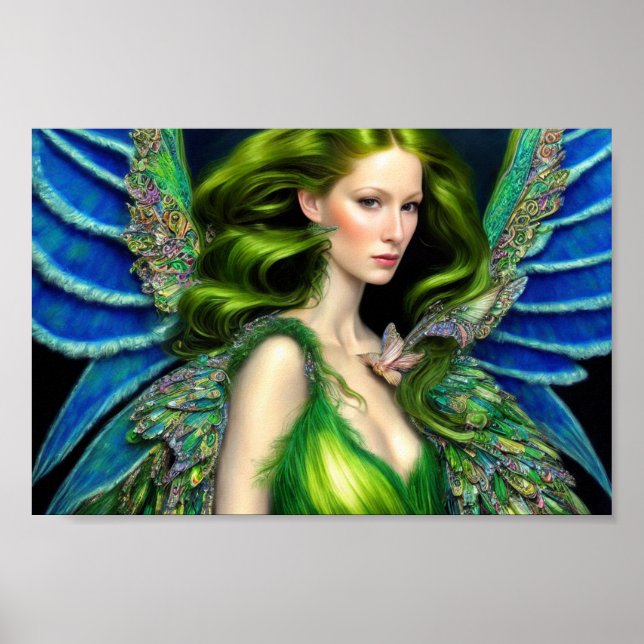 Absinthe Green Fairy  Poster (Front)