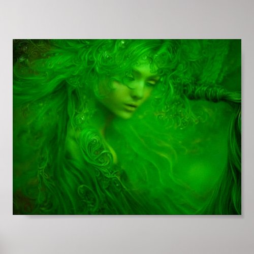 Absinthe Green Fairy  Poster