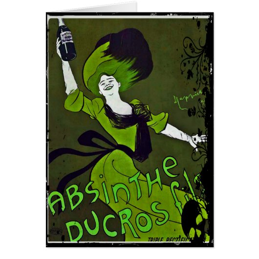 Absinthe in Green Cards (Front)