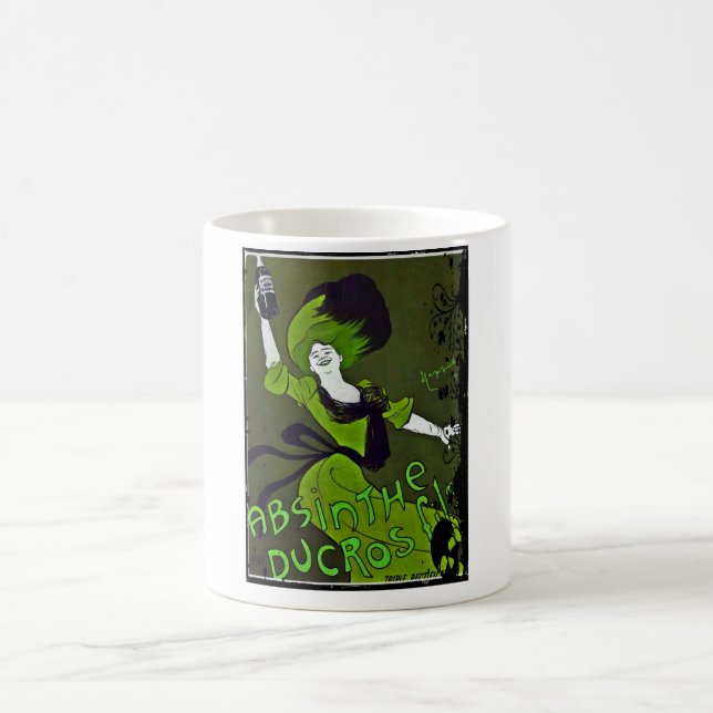 Absinthe in Green Coffee Mug (Center)