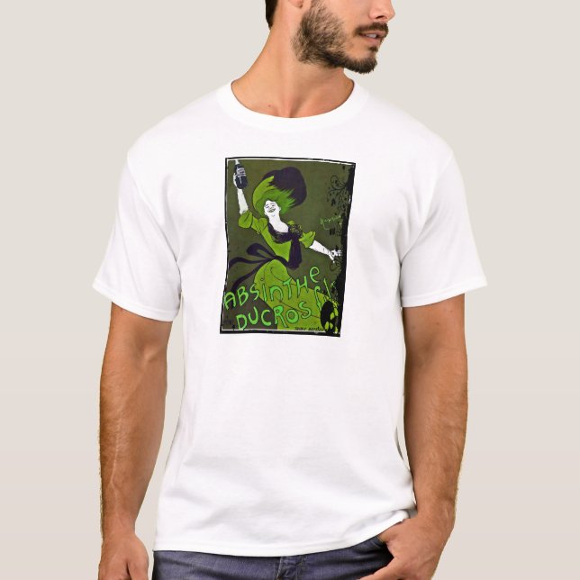 Absinthe in Green T-Shirt (Front)