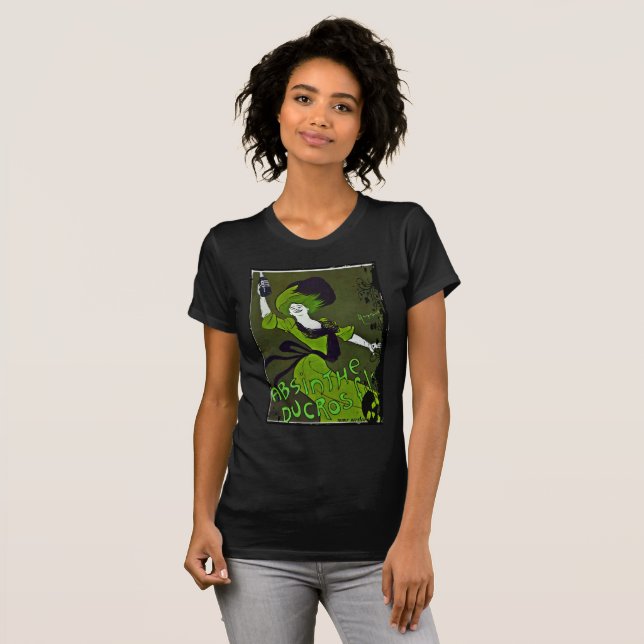 Absinthe in Green T-Shirt (Front Full)