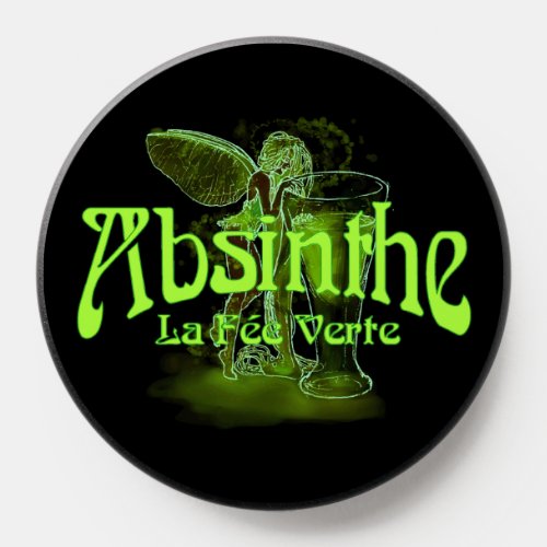 Absinthe La Fee Verte Fairy With Glass PopSocket
