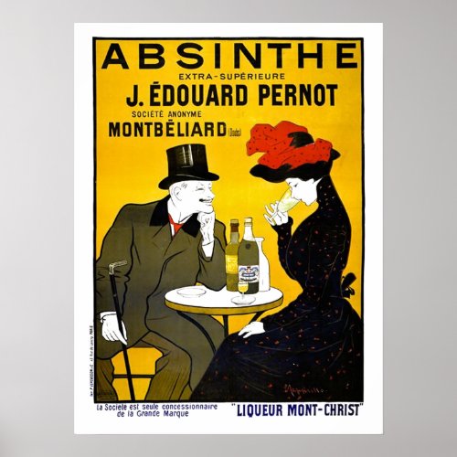 Absinthe Leonetto Cappiello Vintage Advertisement Poster