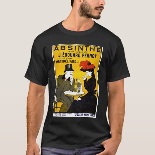 Absinthe Leonetto Cappiello Vintage Advertisement T_Shirt