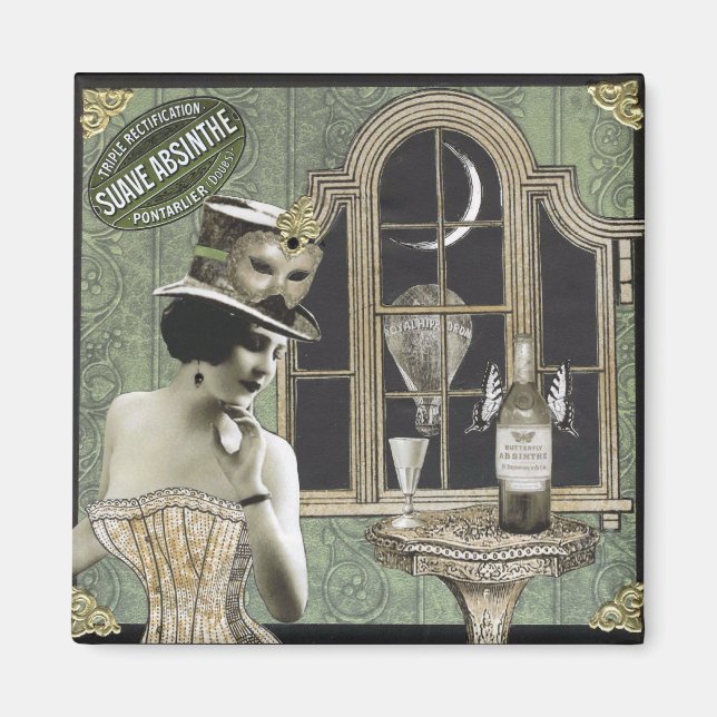 Absinthe Magnet (Front)