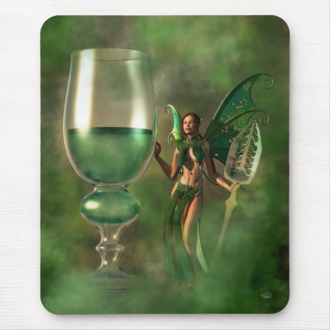 Absinthe Mouse Pad (Front)