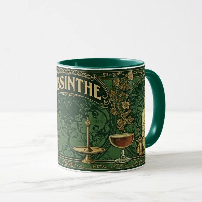 Absinthe Mug (Front Right)