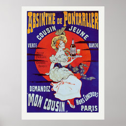 Absinthe of Pontarlier Poster
