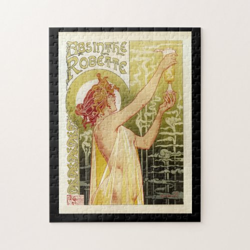 Absinthe Robette Henri Privat_Livemont 1896 Jigsaw Puzzle