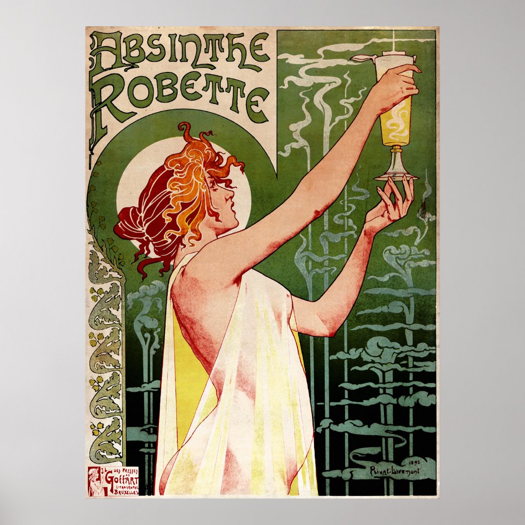 Absinthe Robette Poster Zazzle