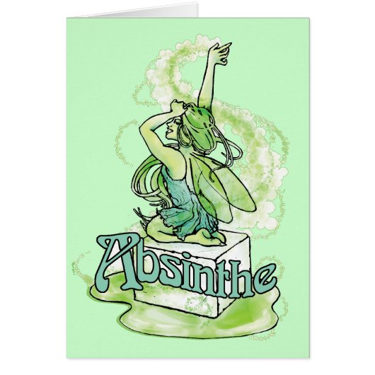 Absinthe Sugar Cube Fairy Cards (Front)