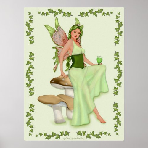 Absinthe _ The Green Fairy Poster
