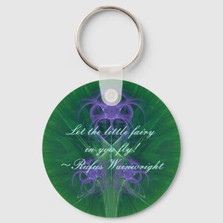 Absinthe Tulips Mandala Keychain