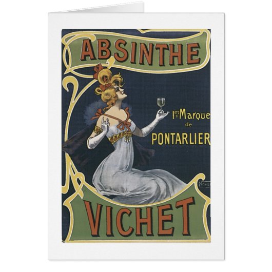 Absinthe Vichet Cards (Front)