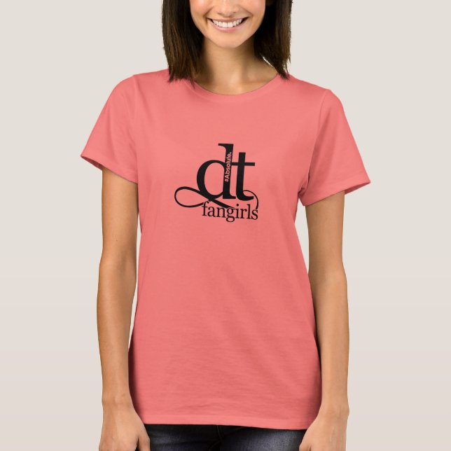 Absolute DT Fangirl T-Shirt (blk) (Front)
