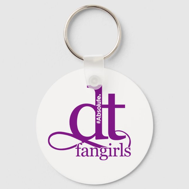 Absolute DT Fangirls Keychain (Front)