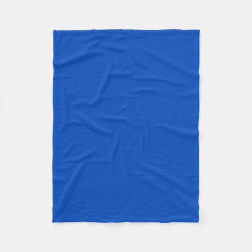 Absolute Zero solid color  Fleece Blanket