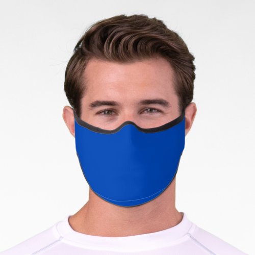  Absolute Zero solid color  Premium Face Mask