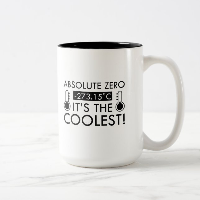 Absolute Zero Two-Tone Coffee Mug (Right)