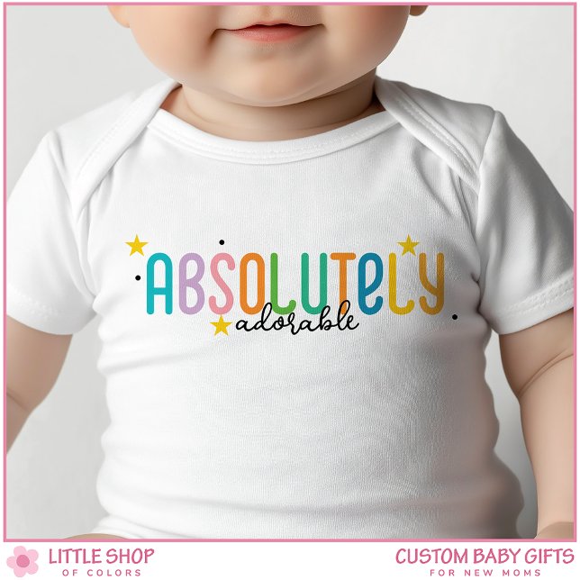 Absolutely Adorable Custom Text Baby Bodysuit (Creator Uploaded)