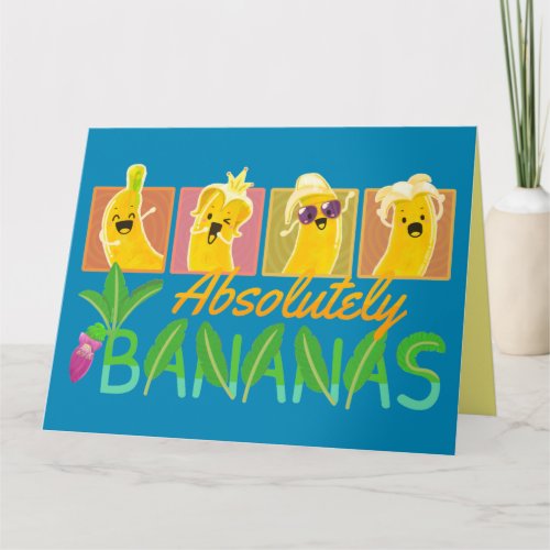 Absolutely Bananas _ Punny Garden Card