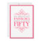 Absolutely Fabulous 50th Birthday Party Invitation