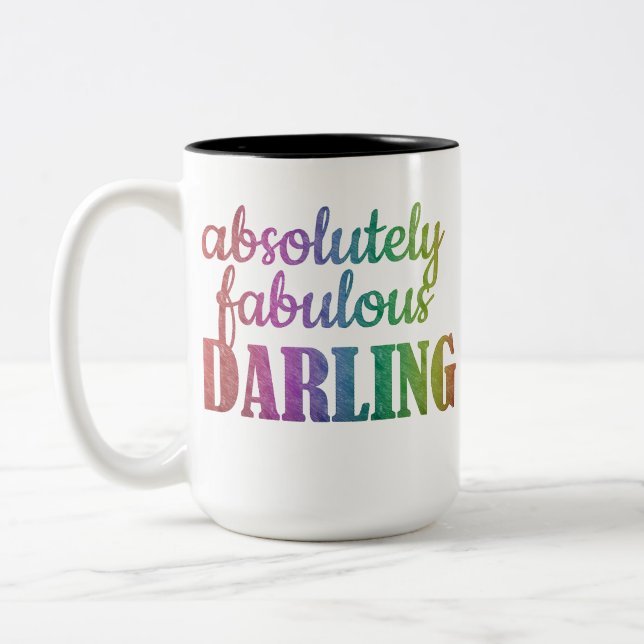 Absolutely Fabulous Darling Coffee Mug  (Left)